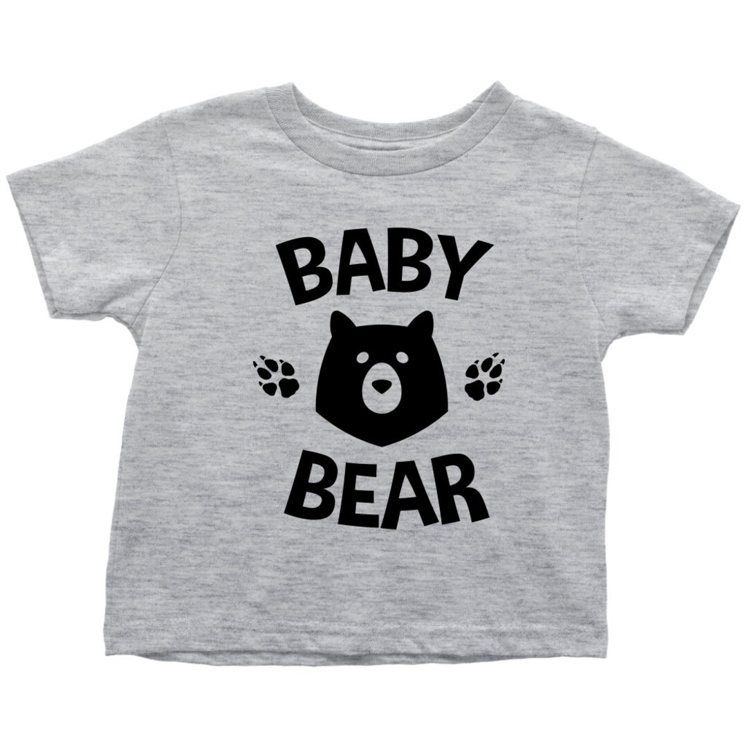 Baby Bear Toddler T-shirt - Baby Bear, Toddler Shirt, Cute Toddler
