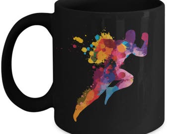 ARTISTIC RUNNER MUG - Gifts for Runners, Runner Coffee Mug, Runner Gifts, Runner Mugs, Runner Christmas Gift, Runner Birthday Gift, Running