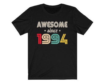 Impressionnant depuis 1994 T-shirt en jersey - Chemise 26e anniversaire, Chemise 1994, 26e anniversaire pour elle, 26e anniversaire pour lui, Idée cadeau 26e anniversaire