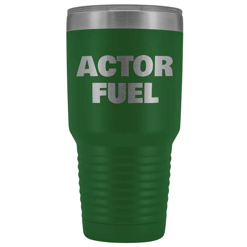 Actor Gift, Gift for Actor, ACTOR FUEL 30oz Travel Mug, Actor Travel Mug, Actor Tumbler, Gift for Drama Student, Theatre Major Gift, Actress image 3