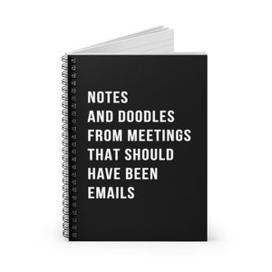 Funny Gift For Coworker, Employee Appreciation Gift, Funny Colleague Gift, Coworker Gag Gift, Funny Office Notebook, Coworker Christmas Gift