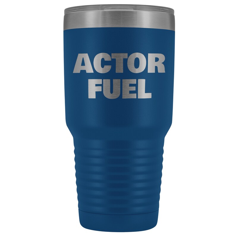 Actor Gift, Gift for Actor, ACTOR FUEL 30oz Travel Mug, Actor Travel Mug, Actor Tumbler, Gift for Drama Student, Theatre Major Gift, Actress image 2