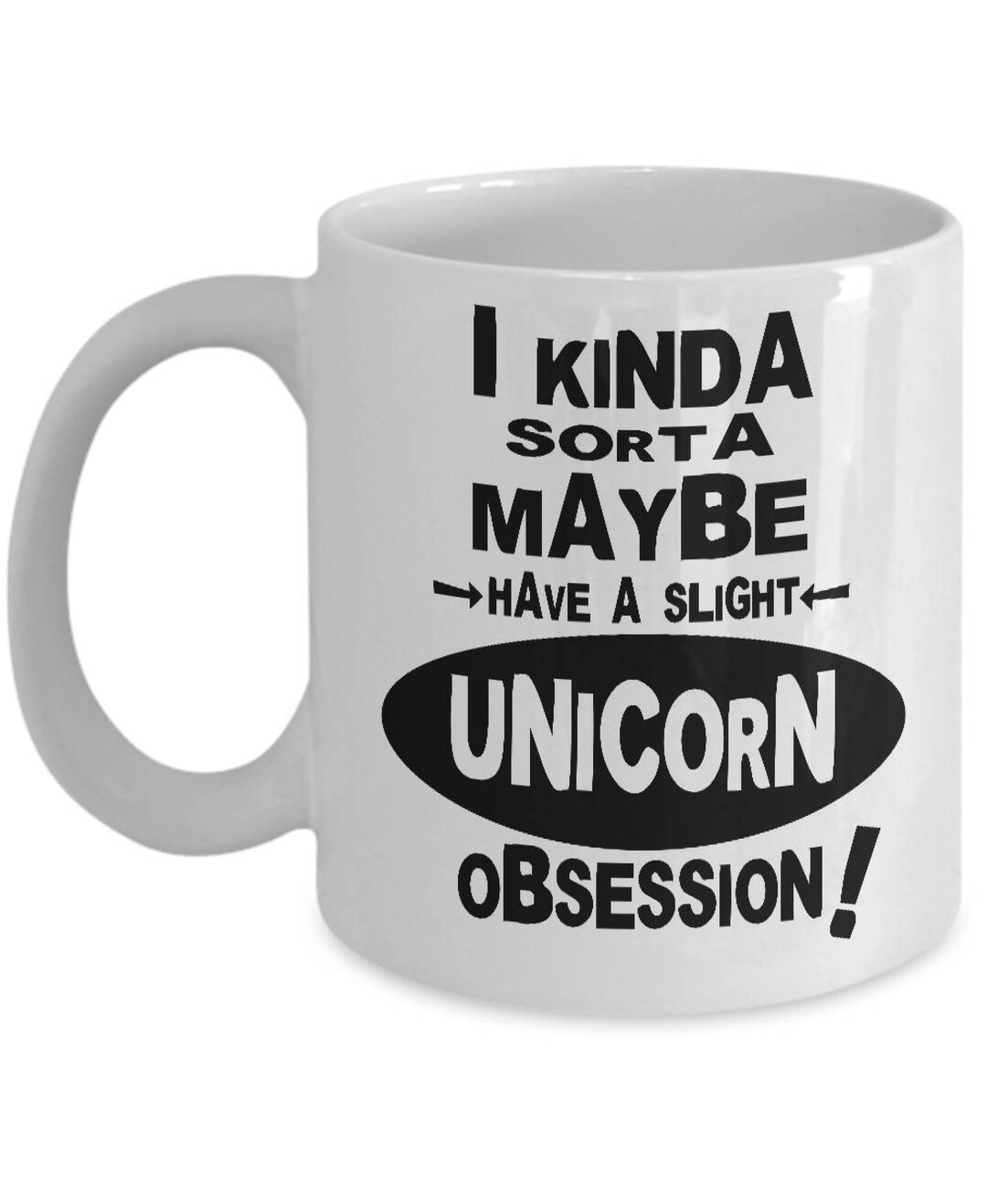 UNICORN OBSESSION MUG Unicorn Gifts Gifts for Unicorn Etsy
