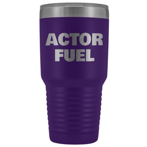Actor Gift, Gift for Actor, ACTOR FUEL 30oz Travel Mug, Actor Travel Mug, Actor Tumbler, Gift for Drama Student, Theatre Major Gift, Actress image 8