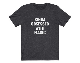T-shirt 'Keep Calm Magician' Pour Adultes - Hommes Et Femmes, Marque Fruit Of The Loom