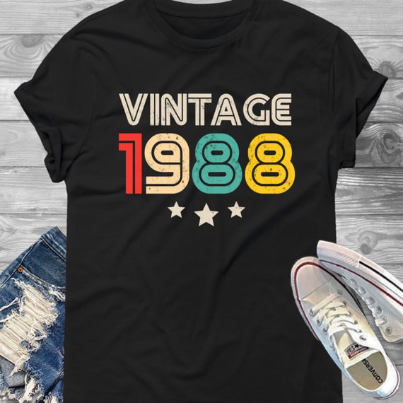 31st Birthday Gift Shirt Vintage Dude 1988 31 Year Old Shirt 31st Birthday Gift Shirt Vintage Dude 1988 31 Year Old Shirt