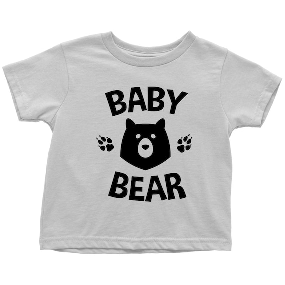 Baby Bear Toddler T-shirt - Baby Bear, Toddler Shirt, Cute Toddler