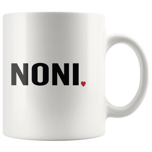 Noni Coffee Mug, Gift for Noni, Noni Mugs, Noni Gift, Noni Mothers Day, Noni Christmas Gift, Minimalist, Noni Birthday Gift, From Grandkids
