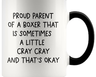 Proud Boxer Parent Mug, Boxer Coffee Mug, Boxer Gifts For Men, Boxer Gifts For Women, Boxer Dad Mug, Boxer Mom Mug, Gift For Boxer Lover