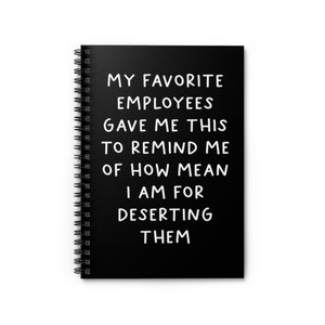 Regalo divertido para un jefe que se va, mis empleados favoritos me dieron esto, regalo divertido para un jefe que acaba de llegar al trabajo, regalo sarcástico de despedida, despedida del gerente, supervisor