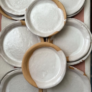 Handmade ceramic plates