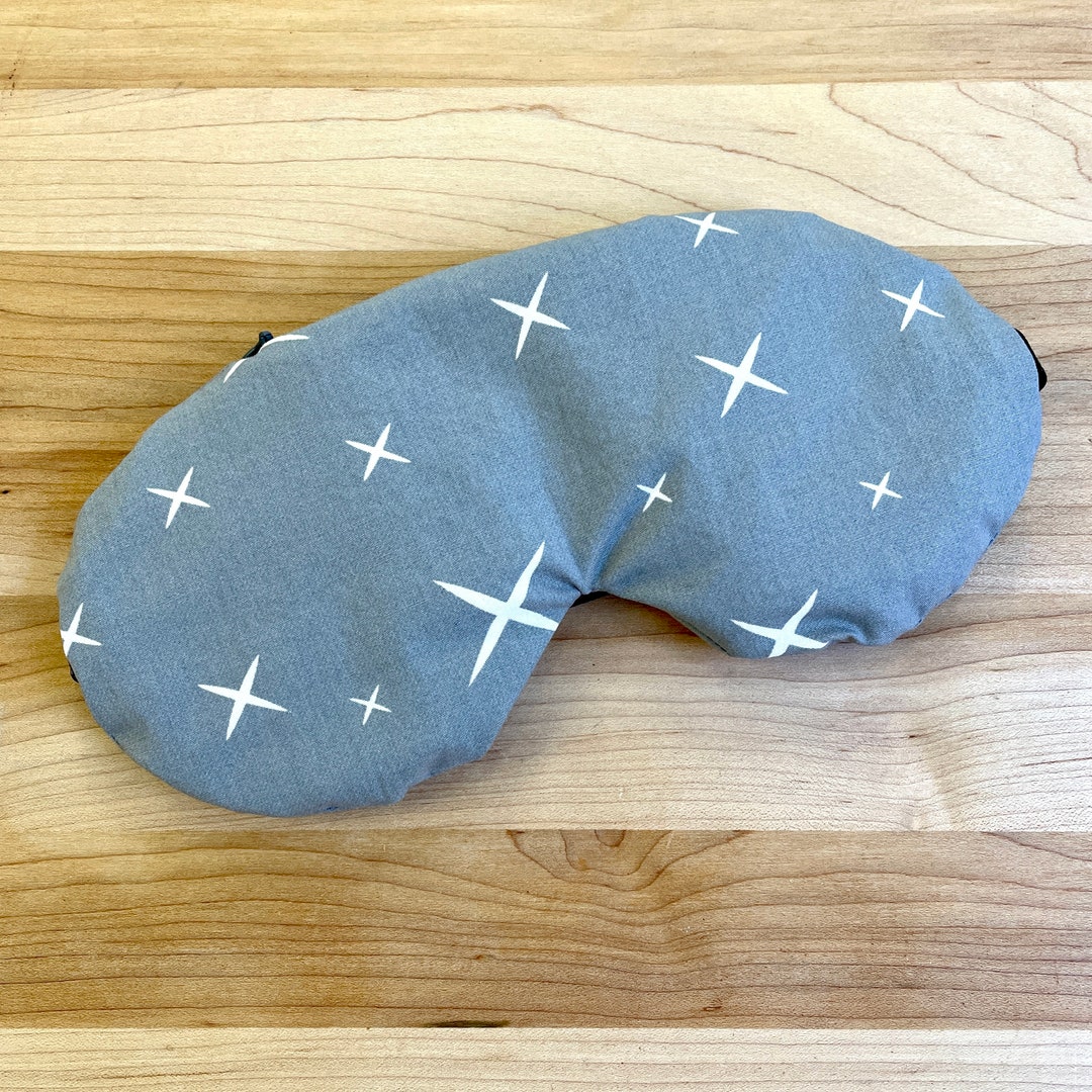 Organic Cotton Weighted Flaxseed Eye Mask Add Lavender or Etsy