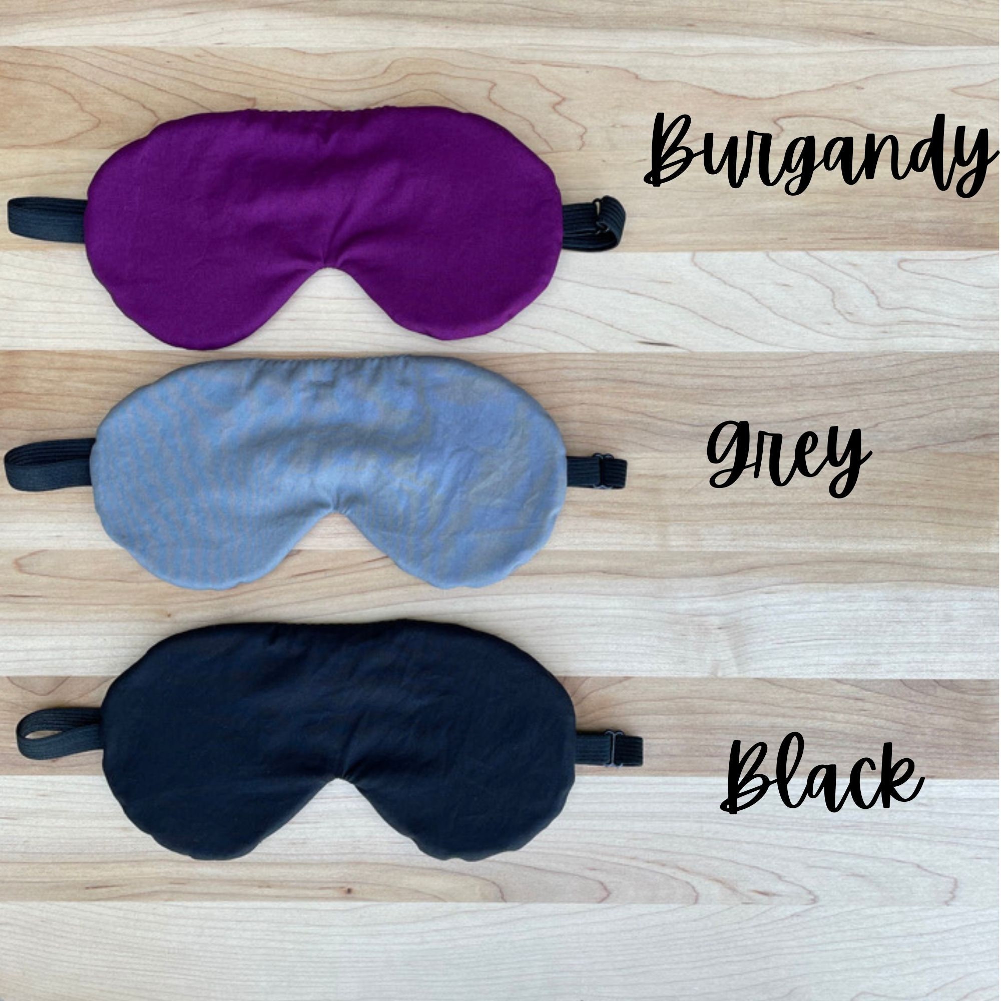 Organic Cotton Sleep Mask Eye Mask Prints Solids Self Etsy