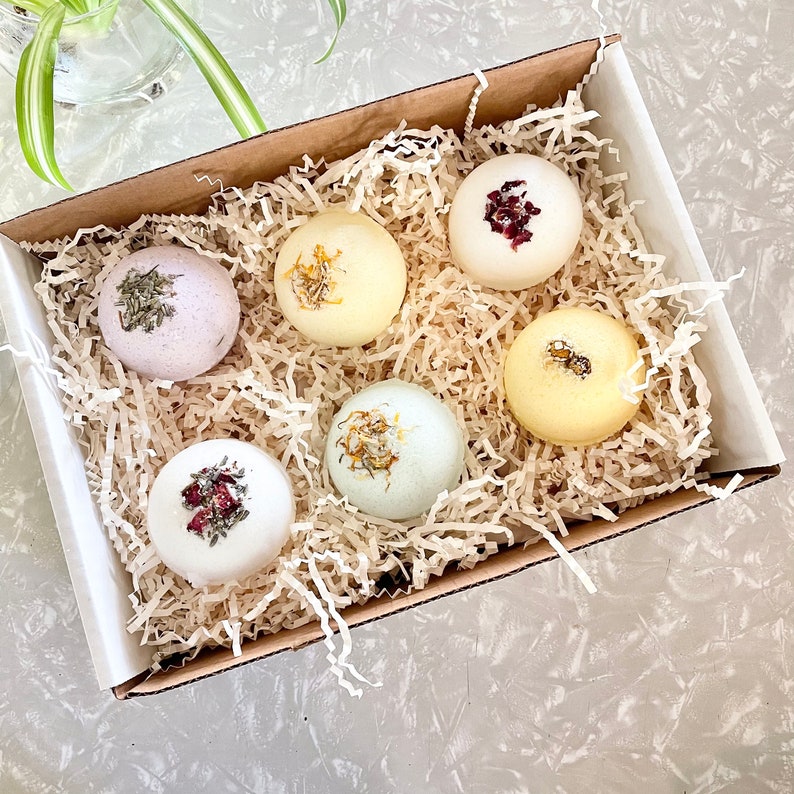 Bath Bombs Natural Handmade Vegan Aromatherapy Epsom image 1