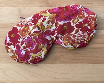 Gewichtete Bio-Leinsamen-Augenmaske, Geschenk für Mama, Entspannung und Selbstpflege, Lavendel- oder Eukalyptusaromatherapie, Muttertagsgeschenk, Spa-Maske