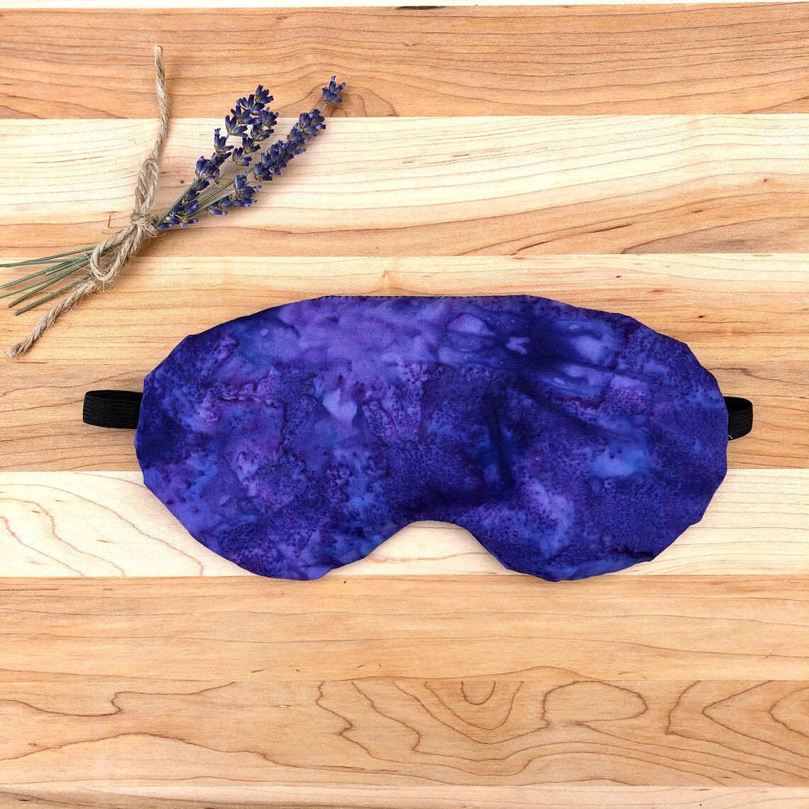 Weighted Eye Mask Organic Flax Seed & Lavender Sleep Mask Etsy