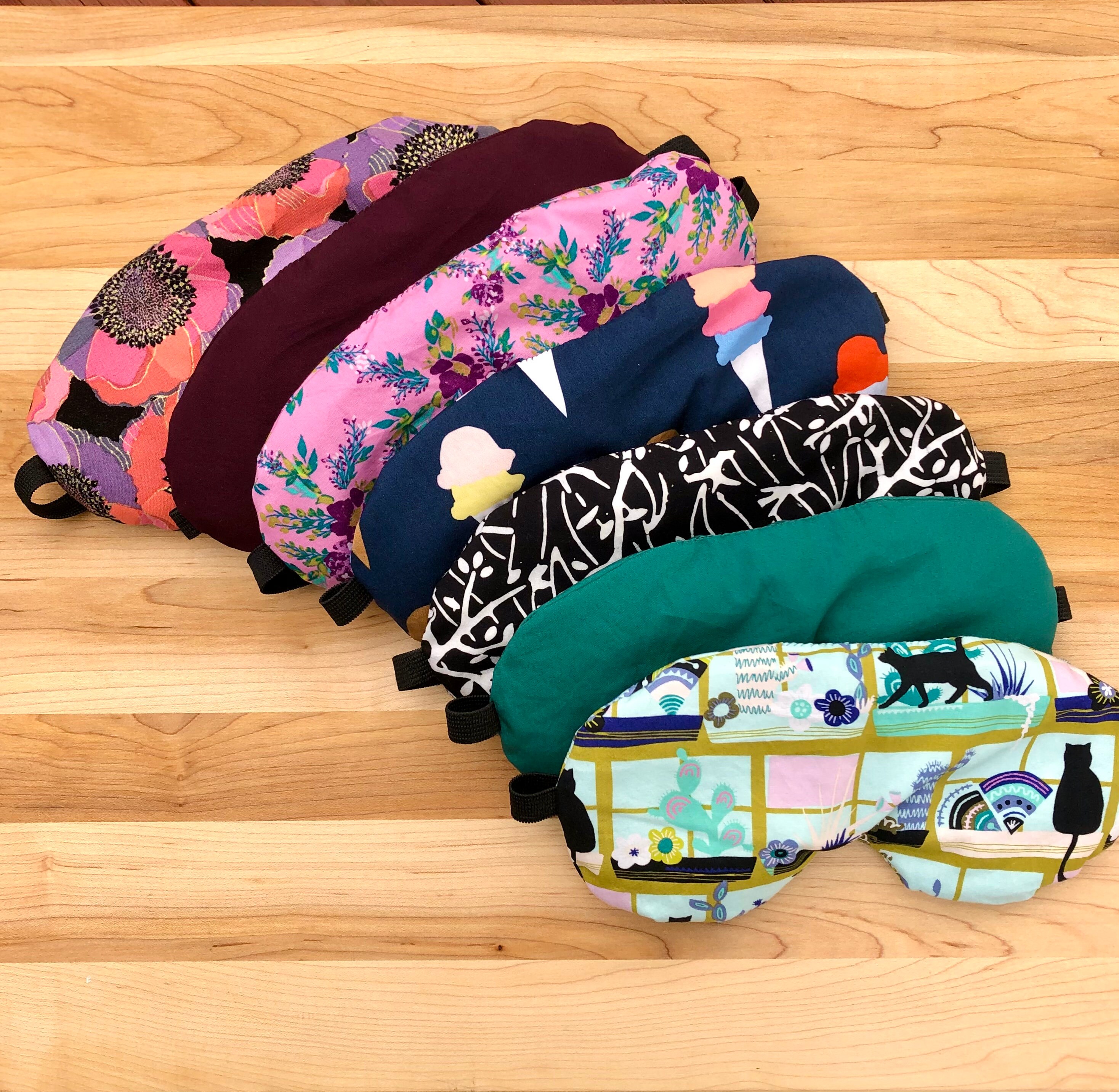 Weighted Eye Mask Organic Flax Seed & Lavender Sleep Mask Etsy