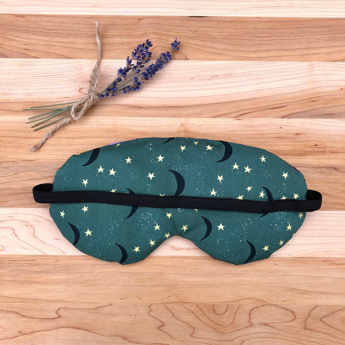 Weighted Eye Mask Organic Flax Seed & Lavender Sleep Mask Etsy