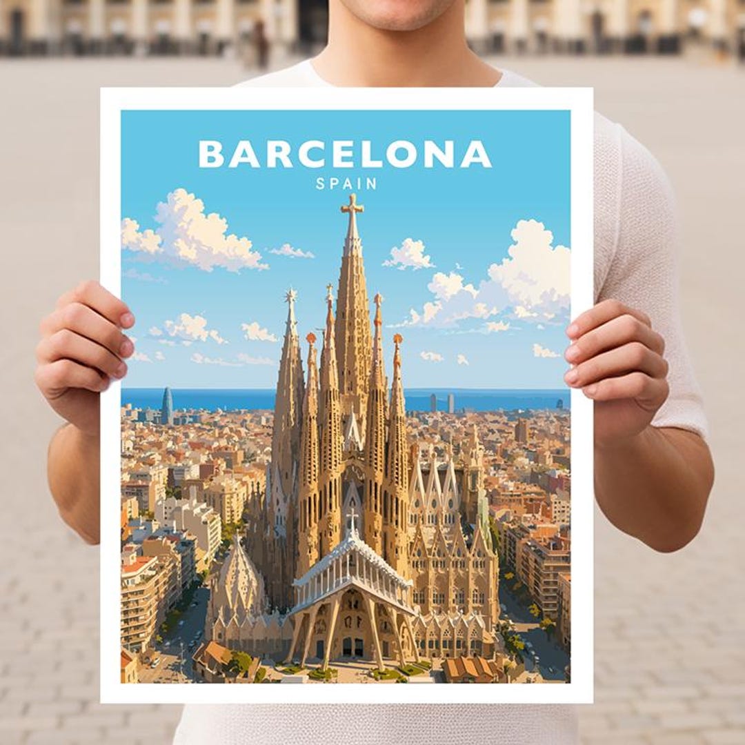 バルセロナ、スペイン、サグラダ・ファミリア 旅行 ウォールアート