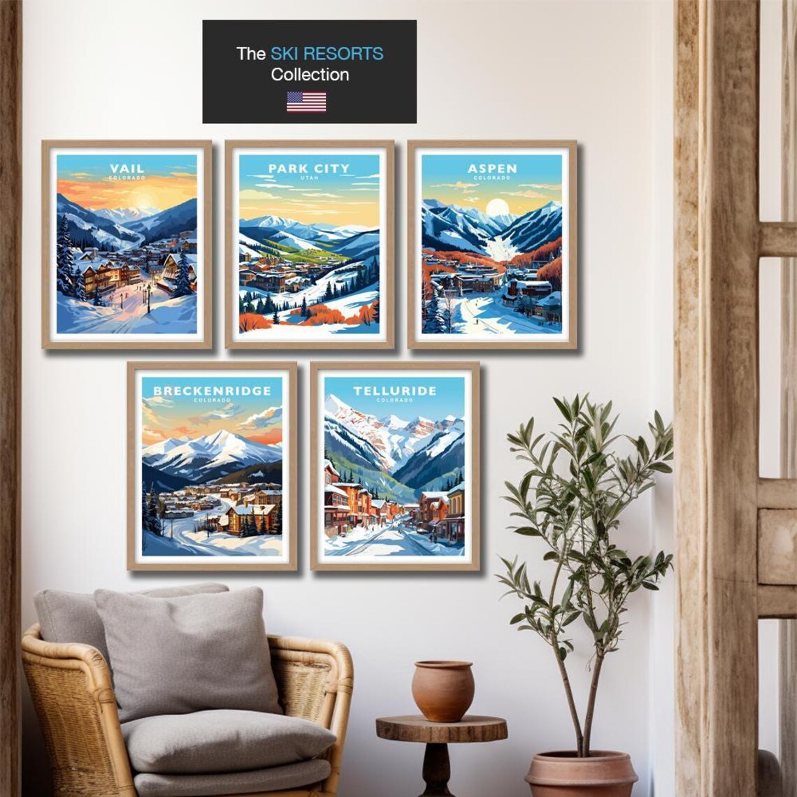 Telluride Colorado Travel Wall Art Poster Print - Etsy