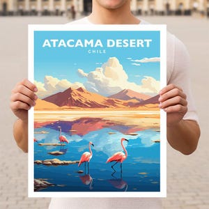 Atacama-Wüste San Citro de Atacama Chile Reise-Wand-Kunst-Druck