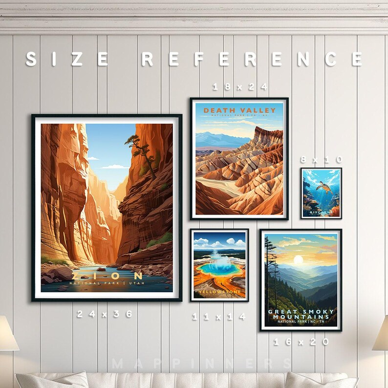 Channel Islands National Park California Travel Print Gift Hiking Wall Art Home Decor Poster image 6