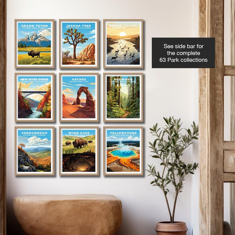 Channel Islands National Park California Travel Print Gift Hiking Wall Art Home Decor Poster image 3