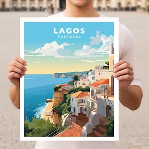 Lagos Portugal Travel Wall Art Poster Print