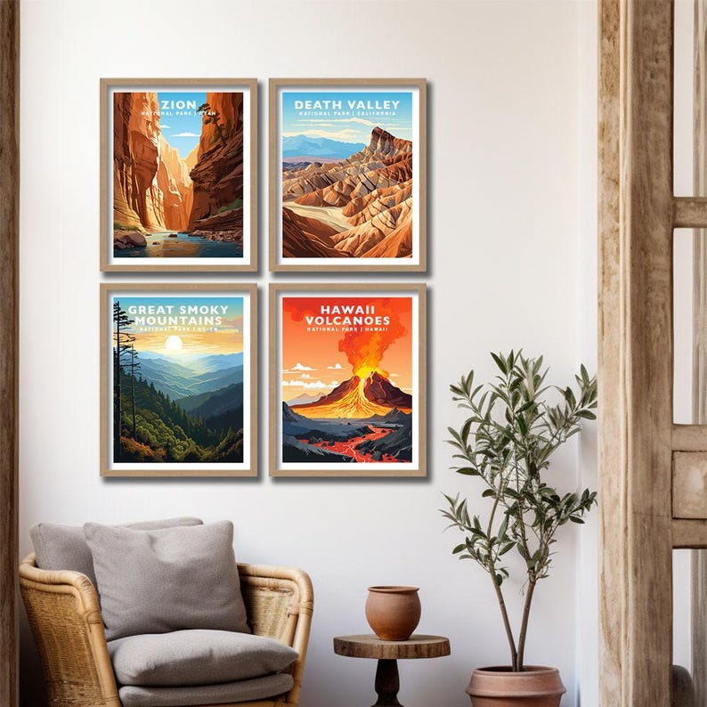 Channel Islands National Park California Travel Print Gift Hiking Wall Art Home Decor Poster image 4