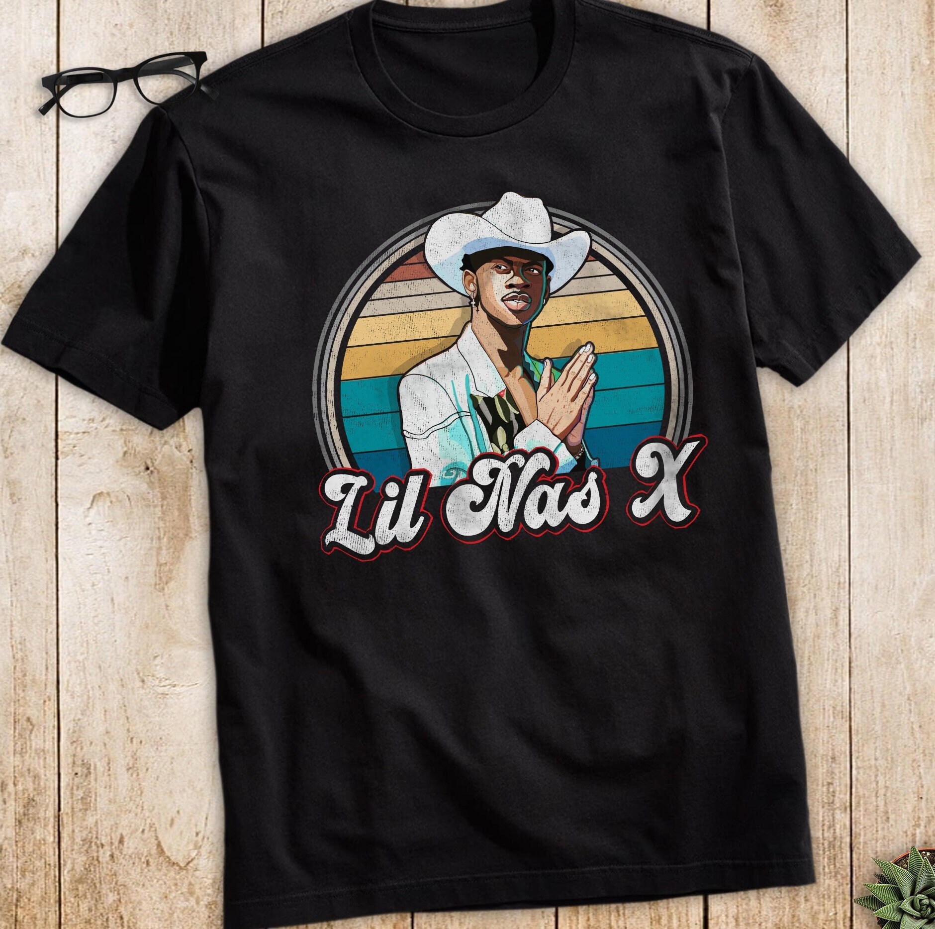 Discover Lil Singer Nas X Konzert 2022 T-Shirt