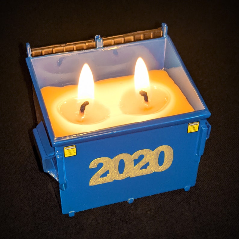 2020 Dumpster Fire Candle