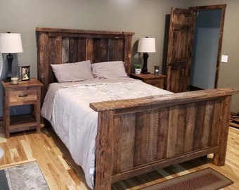Rustic Bedroom Furniture Etsy