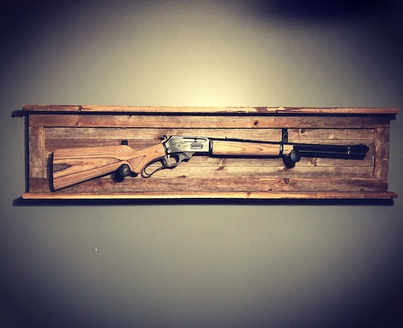 Photo 1 of 3 in Homemade Wooden Gun Storage for Rifles by Sam