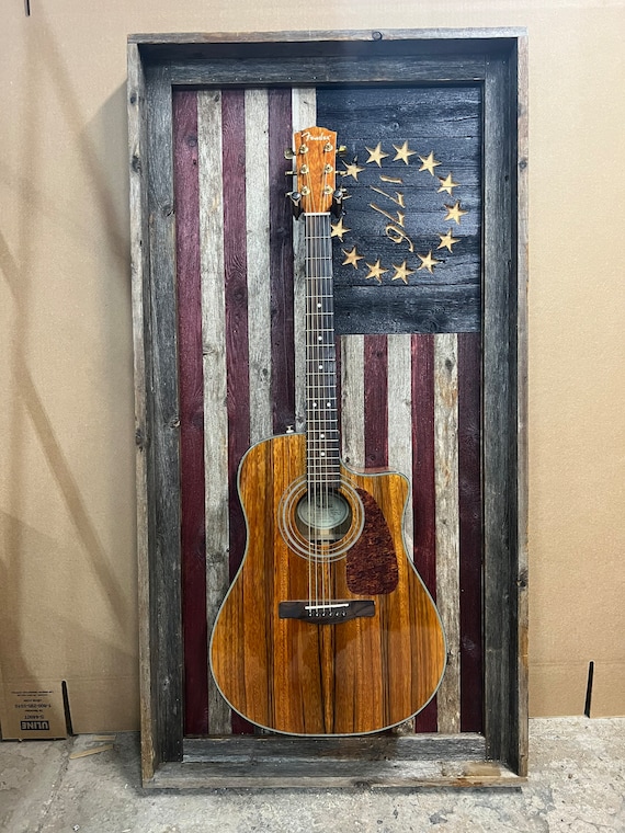 Acoustic guitar shadow box deals