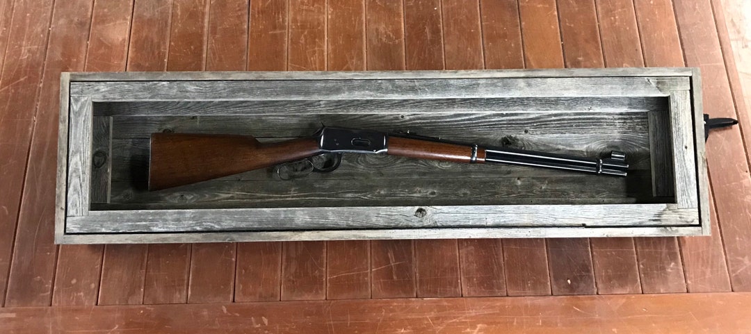 Rustic Gun Rack, Gun Rack Display, Railroad Spike Gun Rack Display ...