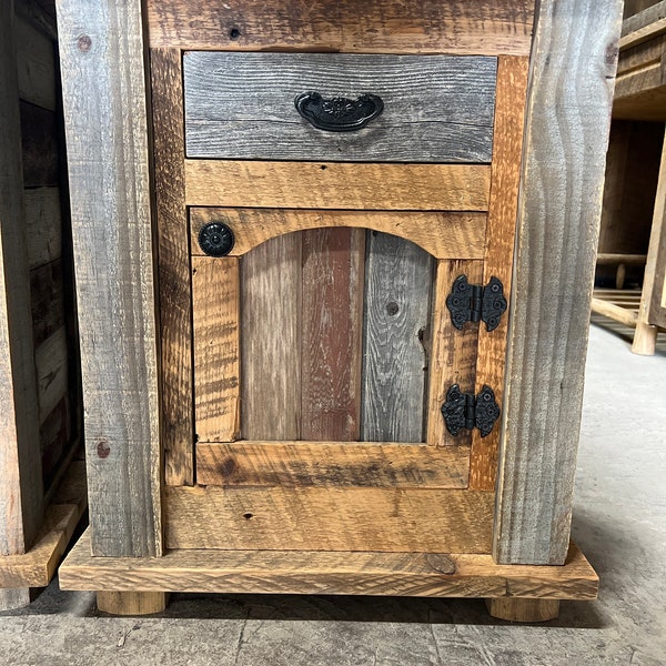 Buy Rustic Nightstand Etsy