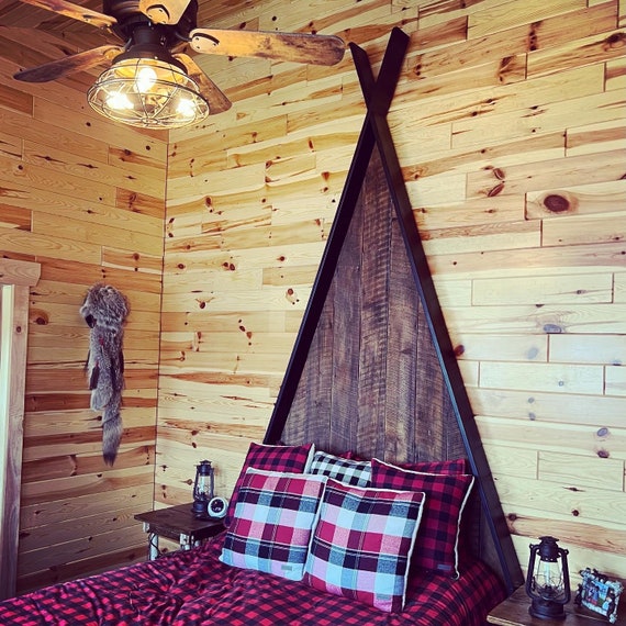 Cabin headboard deals