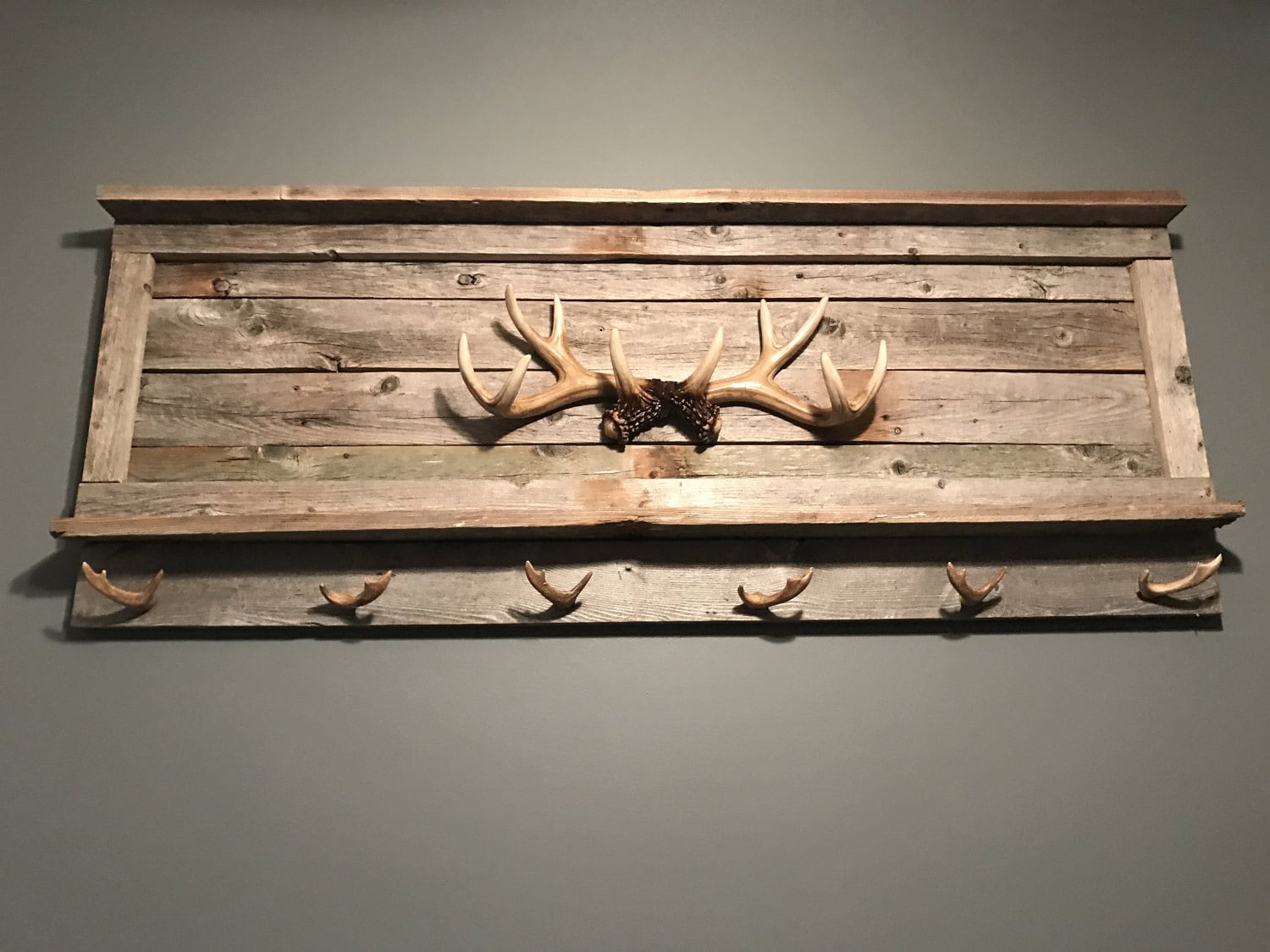Rustic Gun Rack Gun Rack Deer Antler Antler Rack Mancave Etsy