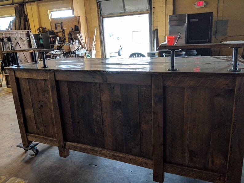 Reclaimed Barnwood Office Desk, Rustic Farmhouse Style - Etsy