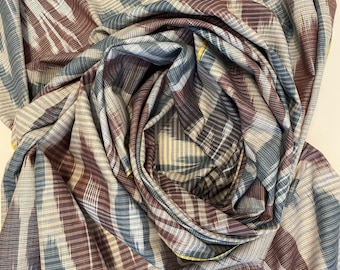 Cotton Ikat Fabric by the Meter