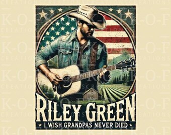 Descarga digital de archivo PNG de Riley Green