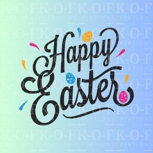 Easter Digital Download PNG File