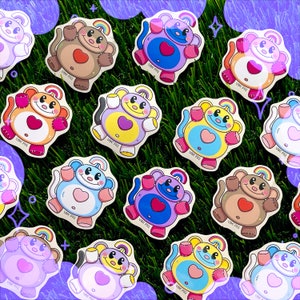 Rainbow Pride Monkeys (2 Pack)