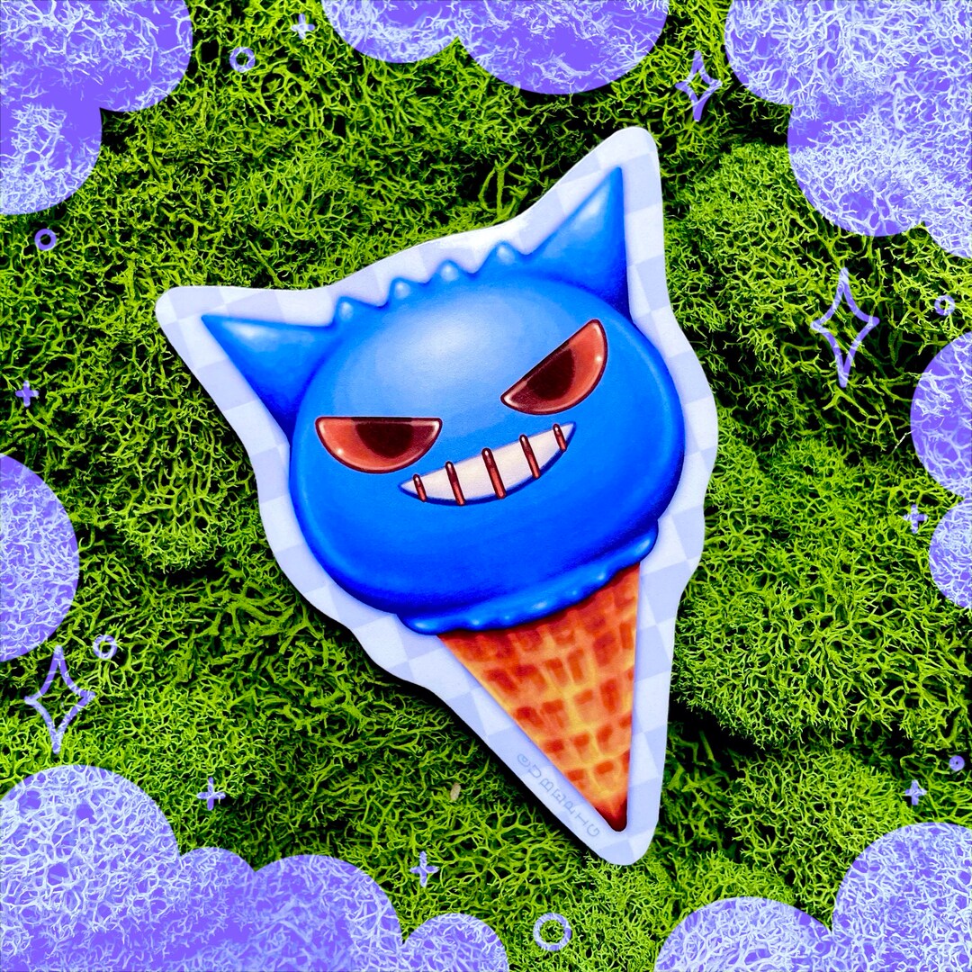 Sticker Geng Geng Ice Cream (vinyl Sticker) - Etsy