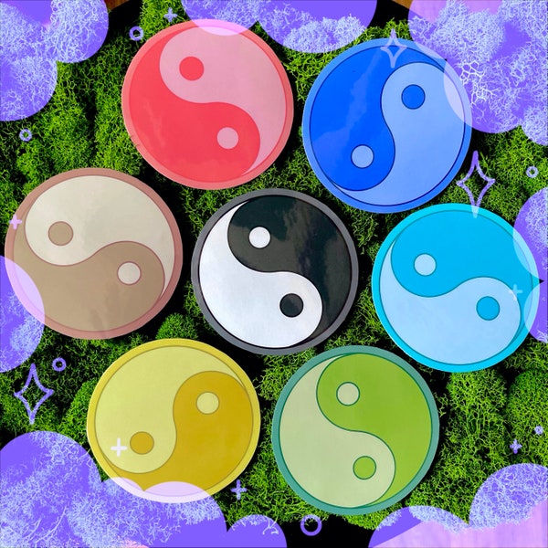 Yin Yang (3” Waterproof Vinyl Sticker)