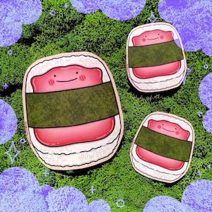 Mystery Meat Musubi (Vinyl Sticker)