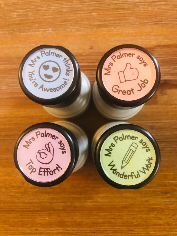 Personalised Teacher Stamps 2 Etsy Australia