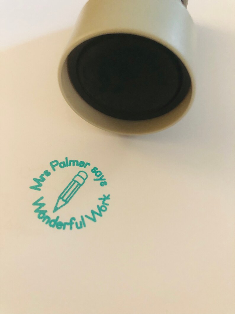 Personalised Teacher Stamps 2 Etsy Australia