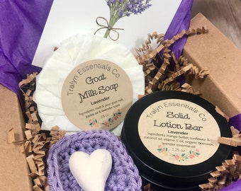 Lavender self care gift, nurse self care, gift for her, coworker gift, RN gift, gift for sister, gift for friend, gift for mom,