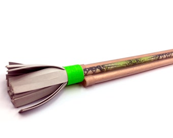 LUNA / GreenNebula flowerstick / bastone da giocoleria / bastone del diavolo